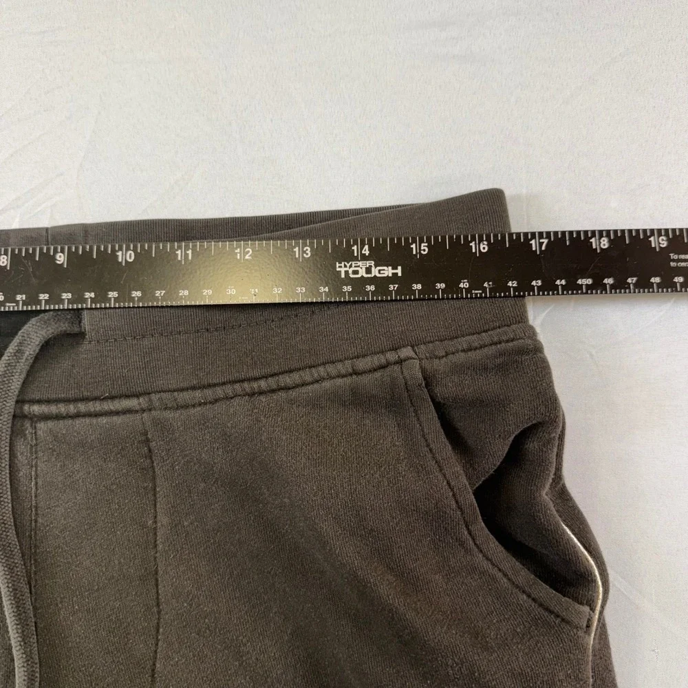 True Religion Mens S Brown Straight Leg Sweatpants Horseshoe Logo Joggers